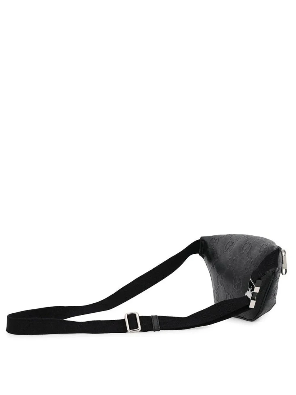 Gucci Belt Bag GG Embossed Bag Leather Black